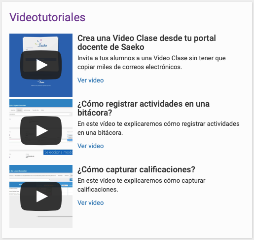 videotutoriales