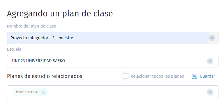 Proyecto plan