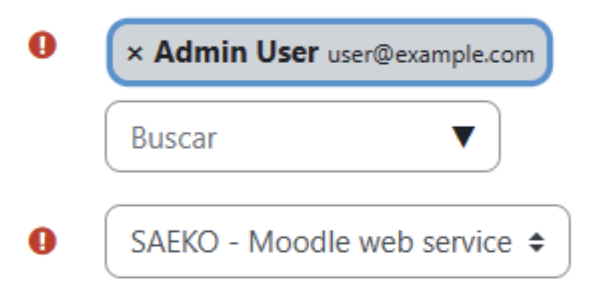 Admin moodle